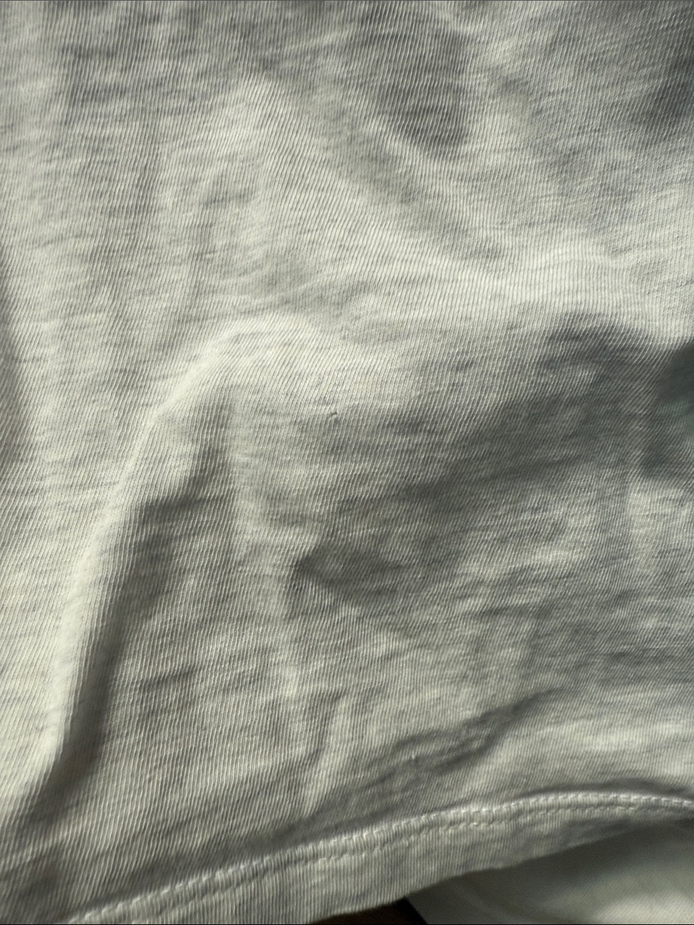 Women's XS Beige Regenerative Organic Certified® Cotton Tee Shirt - Picture 6 of 14